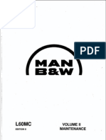 Main Engine MAN B&W L60MC Ed. 8 Vol - II - Maintenance