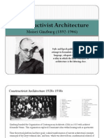 Constructivist Architecture: Moisei Ginzburg (1892-1946)