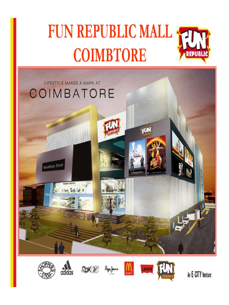 Fun Republic Mall Coimbatore Overview | PDF | Industries | Retail