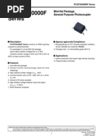 PC357NJ0000F Series: Mini-Flat Package, General Purpose Photocoupler