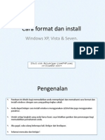 Cara Format Dan Install WIndow