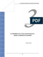 33327173 El Fenomeno de La Evaluacion Educativa Desde La Perspectiva Docente Zulma Perassi