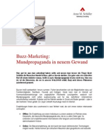 Buzz-Marketing: Mundpropaganda in Neuem Gewand