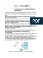 Practical Antialiasing Filters