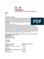 Documento Di Trasporto