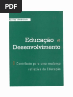 Educ e Desenv de Teresa Ambrósio