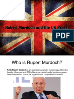 Rupert Murdoch and the UK Press
