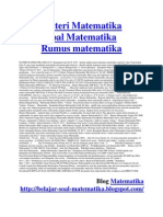 Download Materi Rumus Soal Matematika Lengkap by Jasmine Jass SN193339063 doc pdf