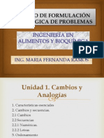 Cambios y Analogias