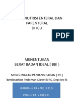 Praktek Terapi Nutrisi Enteral Dan Parenteral