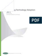 Forrester Marketing Technology Adoption 2011