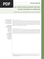 Conduta frente às malformações genitais uterinas