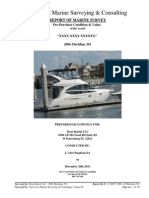 1996 33' Jupiter 31 Open Center Console - Sample Survey Report, PDF, Electrochemistry