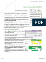 Excel - Mise en Forme Conditionnelle