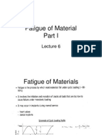 Lecture 9 - Fatigue of Materials