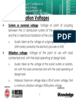 System & Utilization Voltages Explained