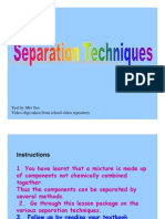 Separation Techniques