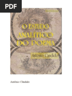 Antonio Candido - O Estudo Analítico do Poema