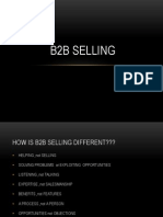 b2b Selling