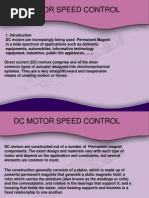 Novel Method PMDC Motor Speed Control