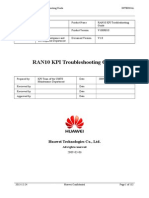 RAN10 KPI Troubleshooting Guide 20090306 A V1.0
