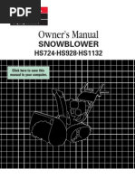 Download Owners ManualSNOWBLOWERHS724HS928HS1132 by Bari P Davi SN193464181 doc pdf
