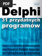 Download Przemysaw Pisula - Delphi - 31 przydatnych programw - Ebooki pl by dobre-ebooki SN19348173 doc pdf