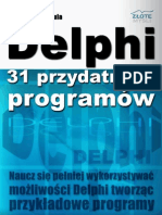 Download Przemysaw Pisula - Delphi - 31 przydatnych programw - Ebooki pl by dobre-ebooki SN19348173 doc pdf