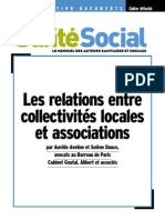 Analyse Des Relations Entre Collectivités Locales Et Association