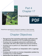 Chapter17rev1 (Polinomial Interpolation)