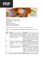 Instituições de Israel no Antigo Testamento