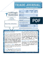 Daily Trade Journal - 24.12.2013