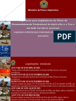 Modulo Zero - Valter - Legislacao Para Implantacao de Projetos de Piscicultura