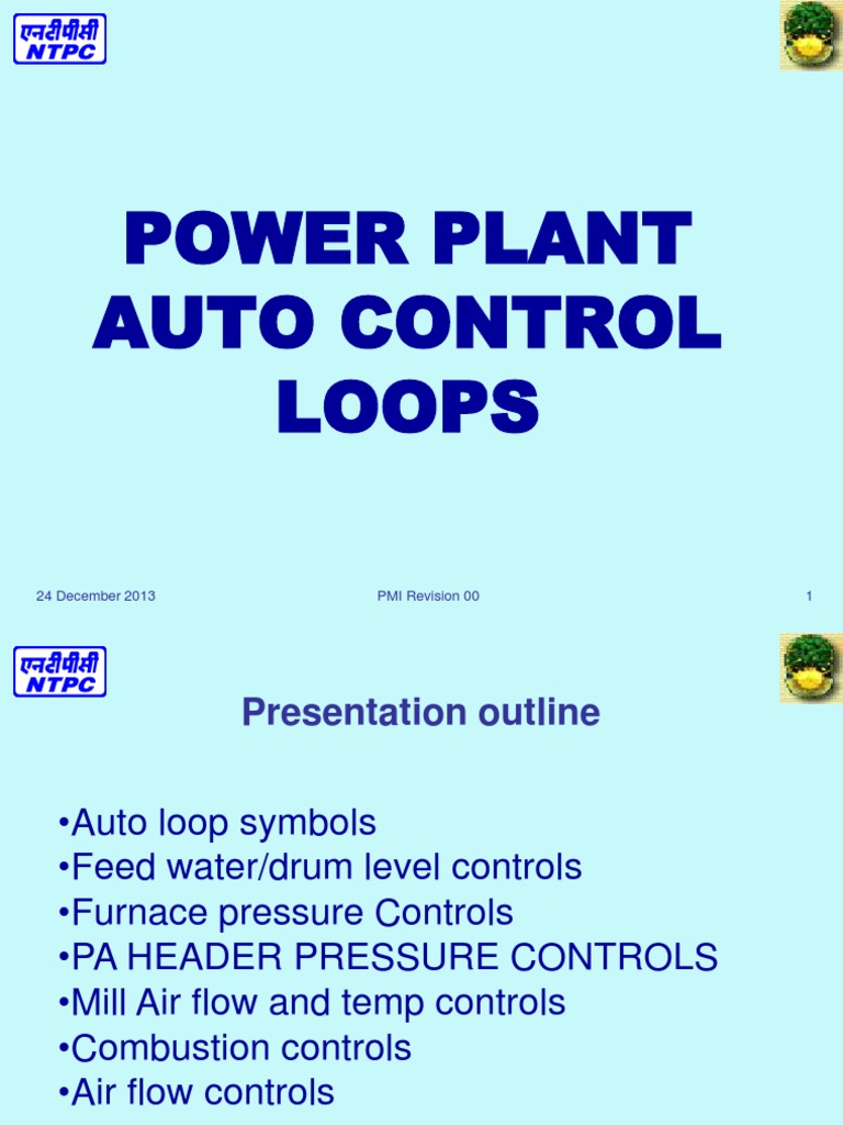 Power Plant Auto Control Loop PDF