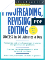 Learning Express Proofreading Revising Editing Skills Success 205p