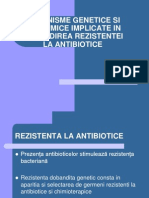 Mecanisme Genetice Si Biochimice Implicate in Dobandirea Rezistentei