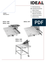 Manual Cizalla Ideal 1038-58!71!80-110