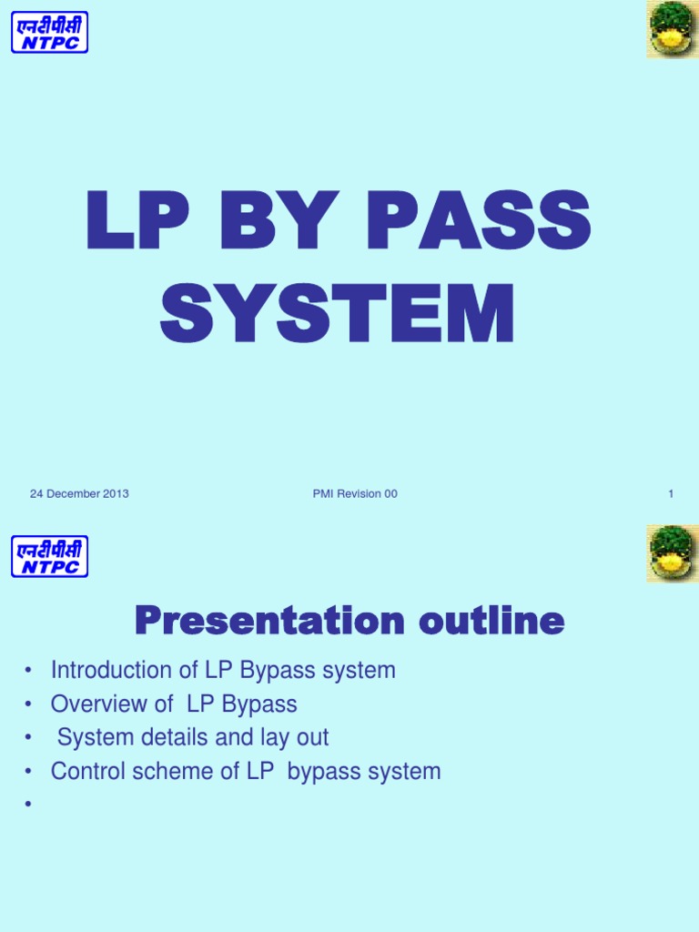LP Bypass System Overview and Control | PDF | Valve | Steam