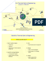 Satellite Thermal Control Engineering: Prepared For "SME 2004"