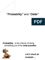 2-6 Probability vs. Odds