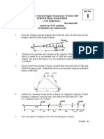 NR 310102 Structural Analysis 1