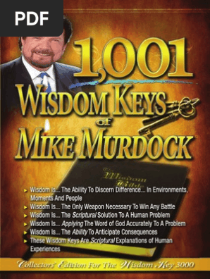 1001 Wisdom Keys Of Mike Murdock Wisdom Faith - 