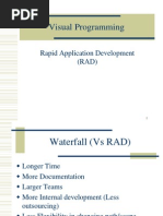 Rapid Application Development (RAD)
