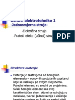 1 Elektrotehnicki Sistemi Jednosmjerne Struje Predavanje