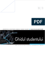 Ghidul Studentului Arhitectura Mincu 2010-2011