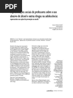 Araldi2012_Representações sociais de professores sobre o uso abusivo de álcool e outras drogas na adolescência - repercussões nas ações de prevenção na escola