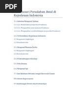 Menelusuri Peradaban Awal Di Kepulauan Indonesia