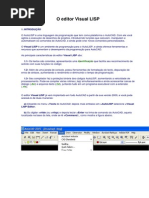O Editor Visual LISP