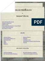 A Collected Essays Immanuel Velikovsky PDF