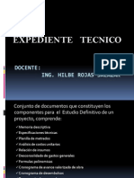 Expediente Tecnico Clase Nº1